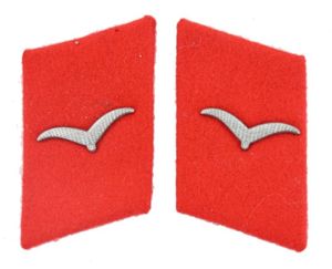 German LW Flak Collar Tab Set