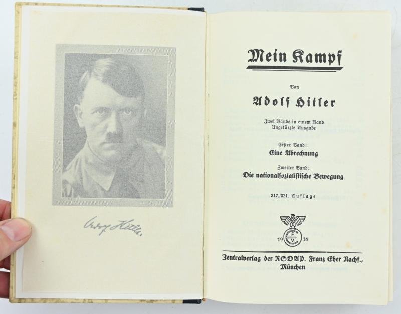 German Adolf Hitler Mein Kampf Book — image 5