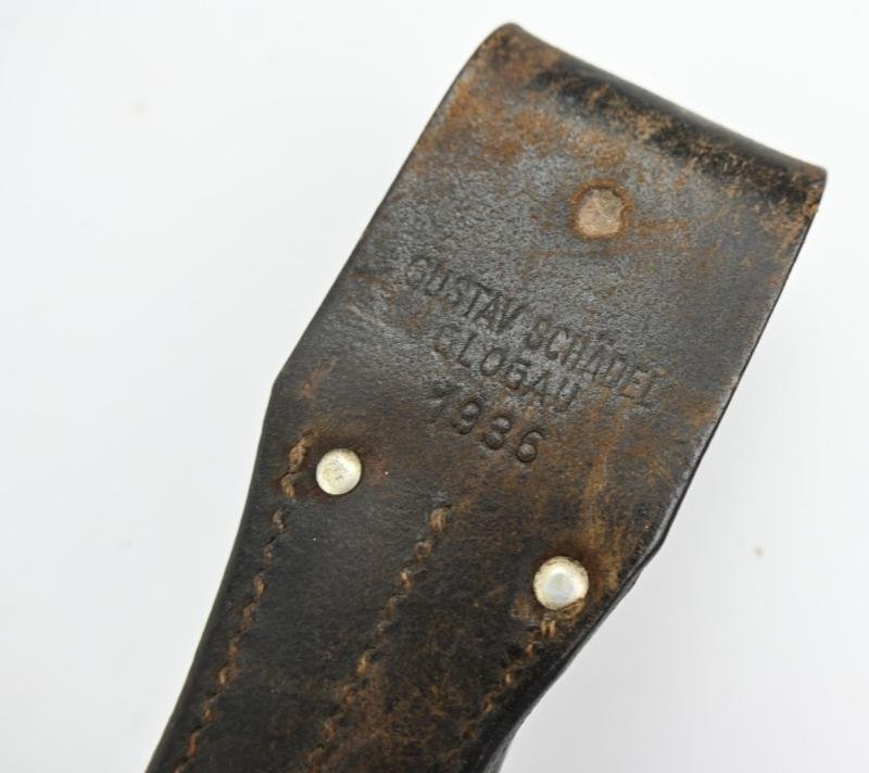 German WH K98 Mauser Bayonet with Frog 'Tr' — image 8