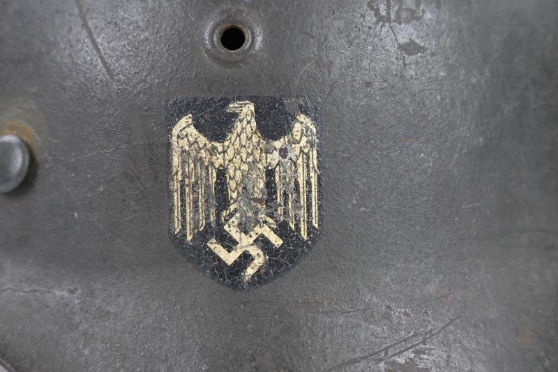 German WH M42 SD Combat Helmet — image 2