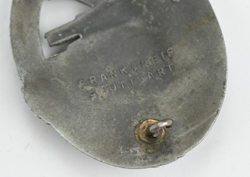 German WH Panzer Assault Badge in Silver — image 6