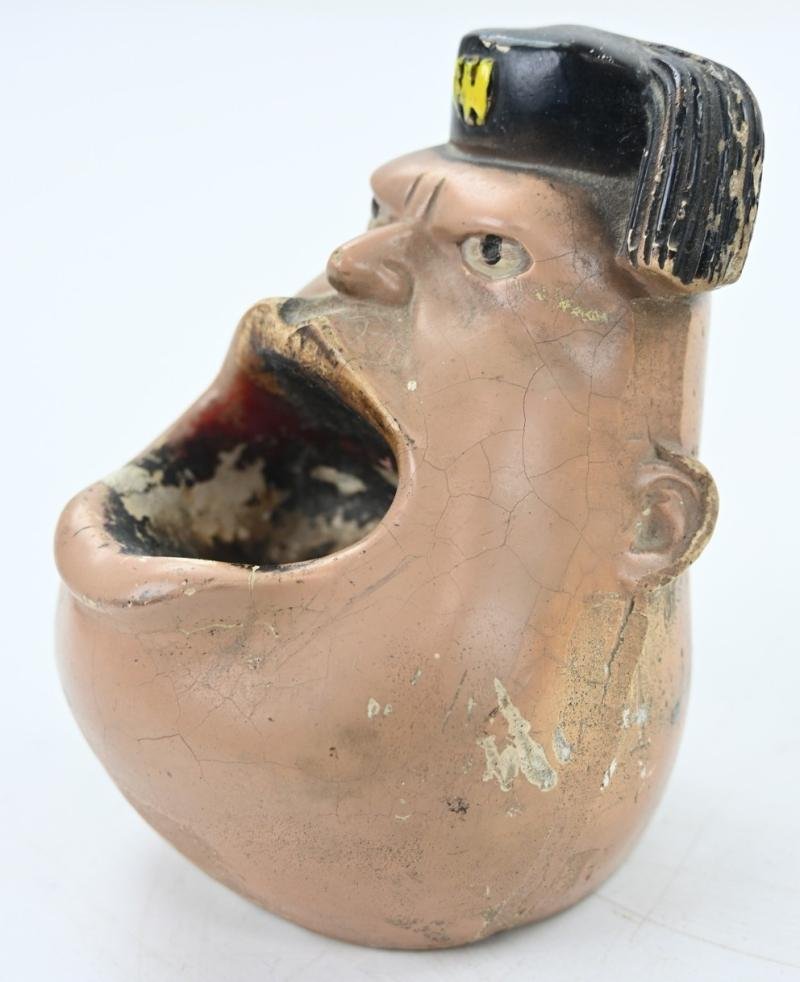 Allied WW2 Mussolini Ashtray 1942 — image 2