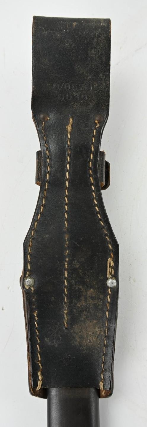 German WH K98 Mauser Bayonet with Frog '43cul' — image 7