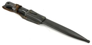 German WH K98 Mauser Bayonet with Frog '43cul'