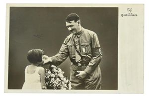 German Third Reich Postcard 'Adolf Hitler'