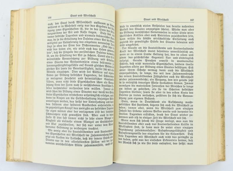 German Adolf Hitler Mein Kampf Book 1938 — image 6