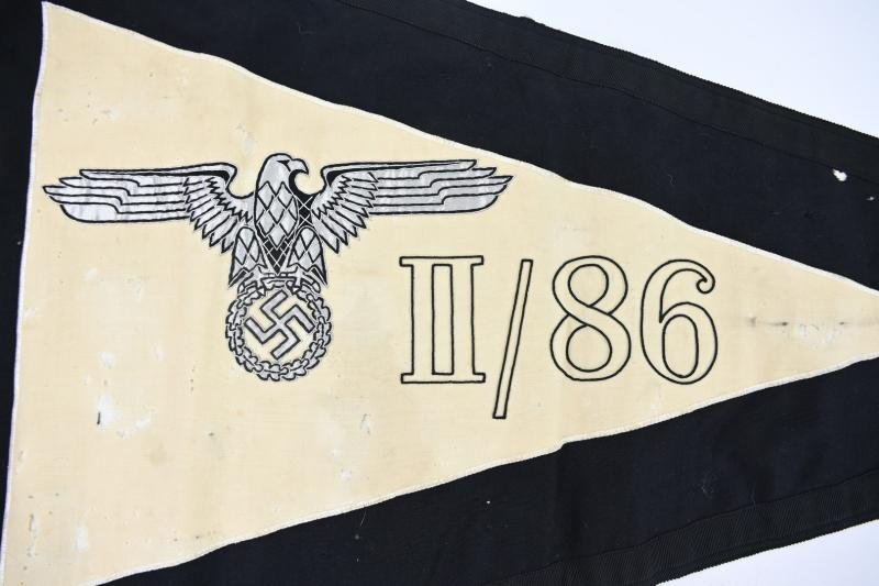 German SS Sturm Company Flag II./86 — image 11