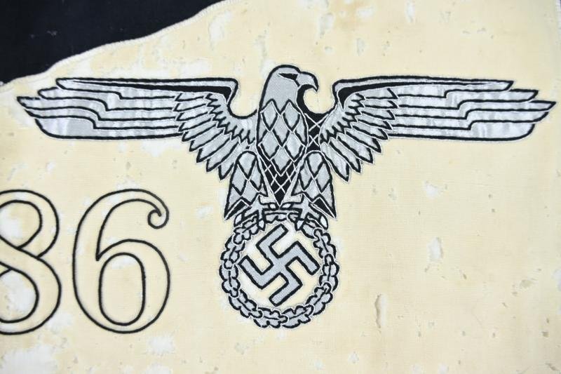 German SS Sturm Company Flag II./86 — image 15