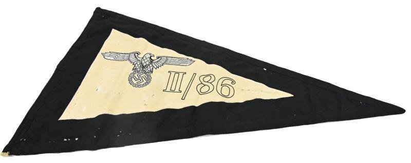 German SS Sturm Company Flag II./86 — image 2
