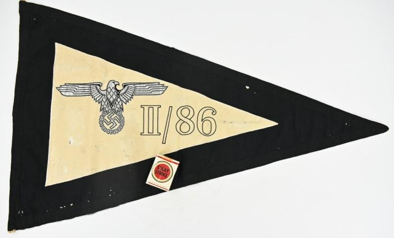 German SS Sturm Company Flag II./86 — image 3