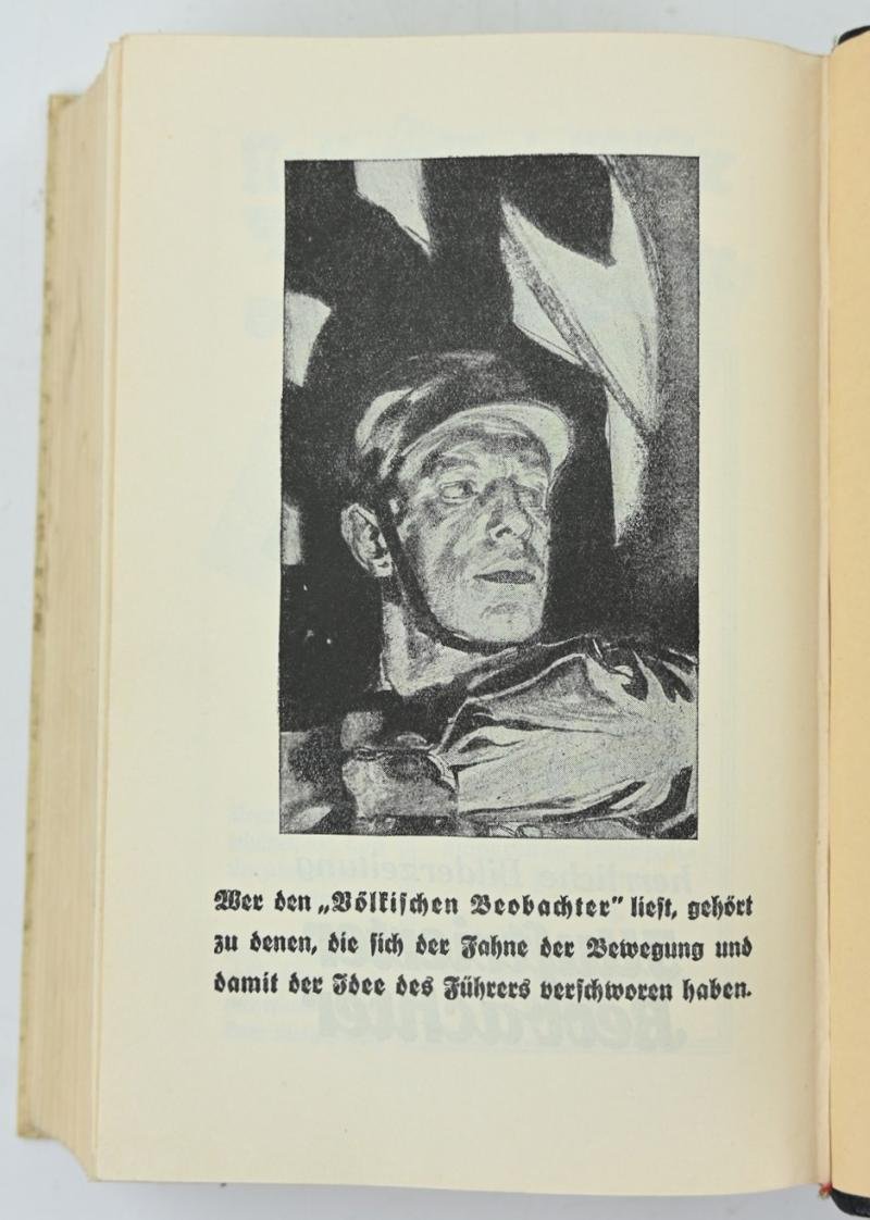German Adolf Hitler Mein Kampf Book 1937 — image 8
