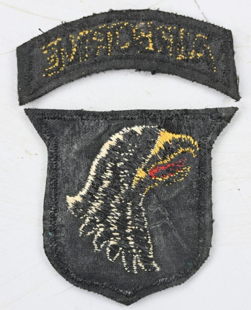 US WW2 101st Airborne Division SSI British Made — image 4