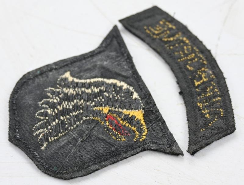 US WW2 101st Airborne Division SSI British Made — image 5