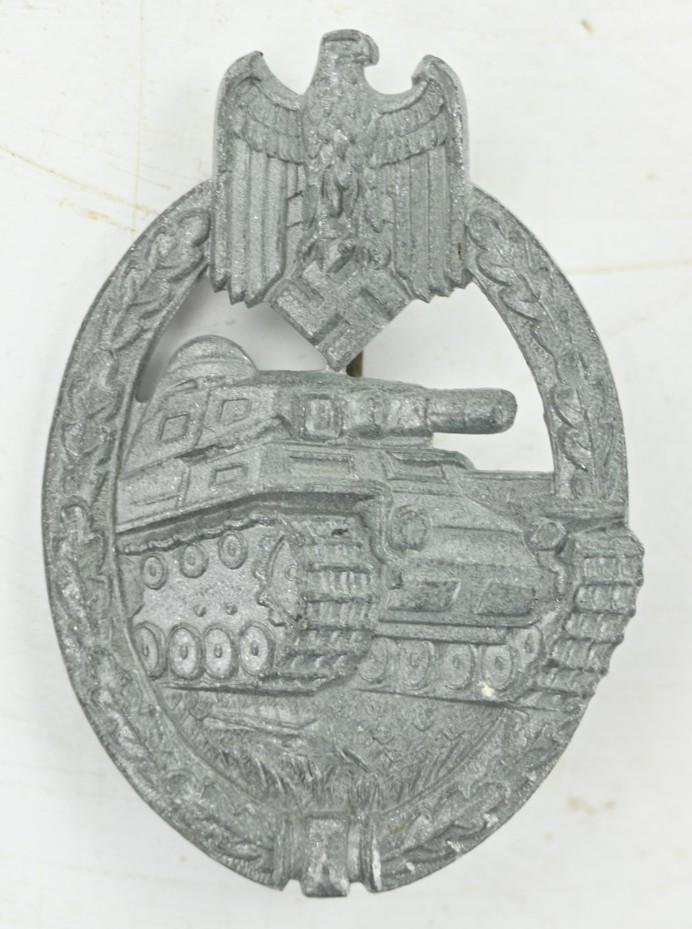 German Panzer Assault Badge in Silver FLL43 — image 2