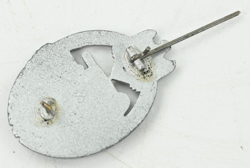 German Panzer Assault Badge in Silver FLL43 — image 4