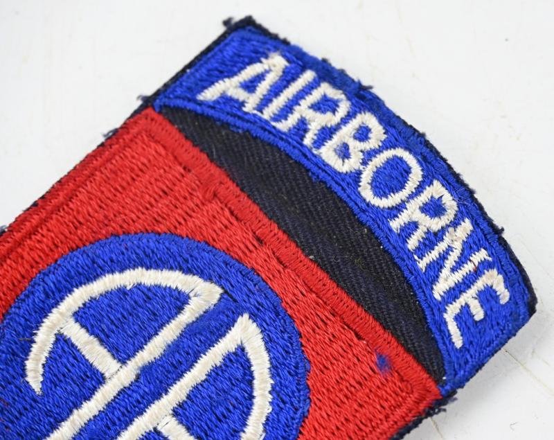 US WW2 82nd Airborne Division Black Center SSI — image 3