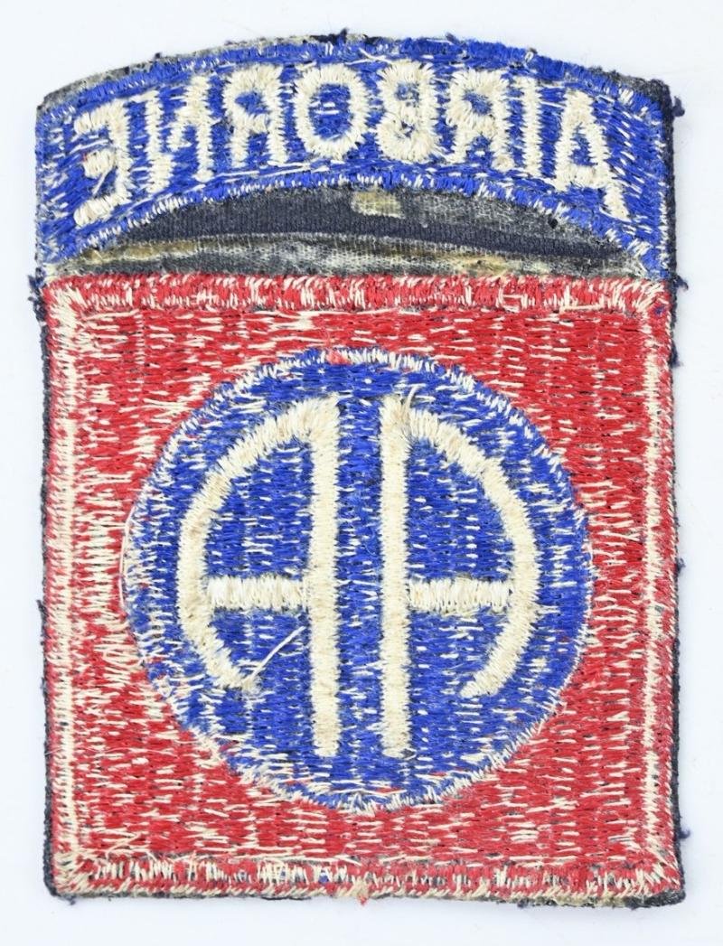 US WW2 82nd Airborne Division Black Center SSI — image 4
