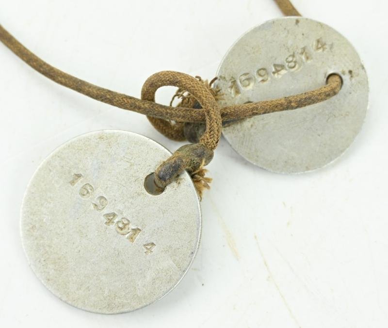 US WW1 Dog-tag Set 'Charles O. Gendron' — image 4