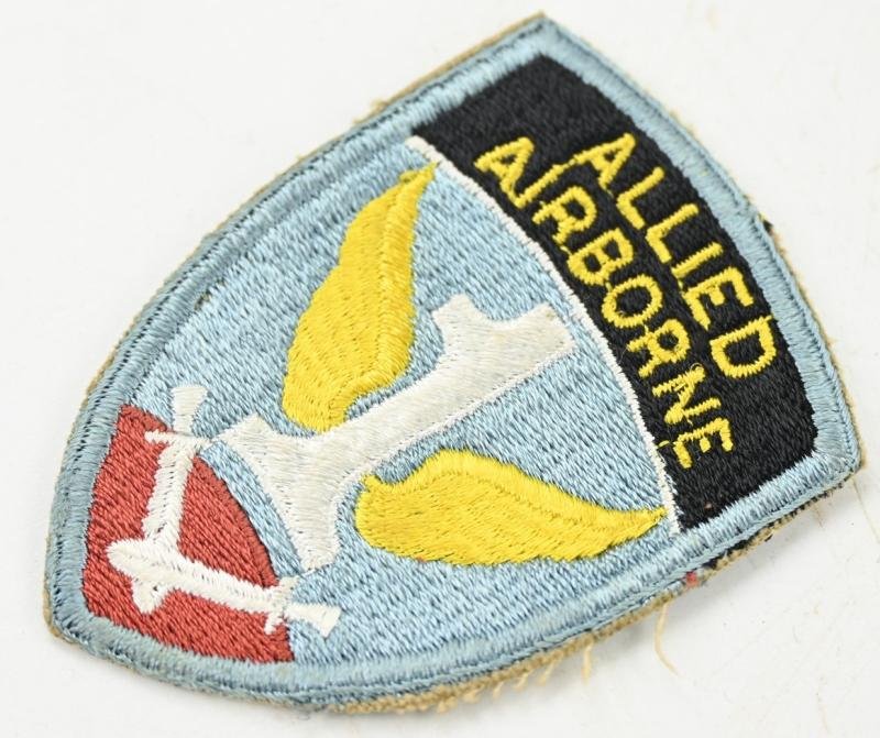 US WW2 1st Allied Airborne Army Purple Back Patch — image 2