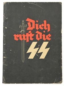 German Waffen-SS Recruitment Booklet 'Dich Ruft die SS'