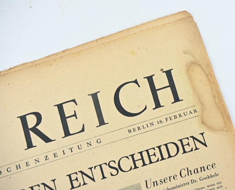 German Newspaper 'Das Reich' 18 February 1945 — image 3