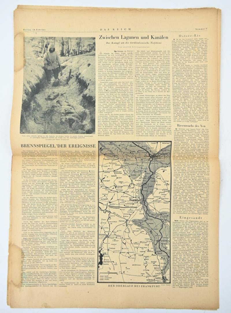 German Newspaper 'Das Reich' 18 February 1945 — image 7