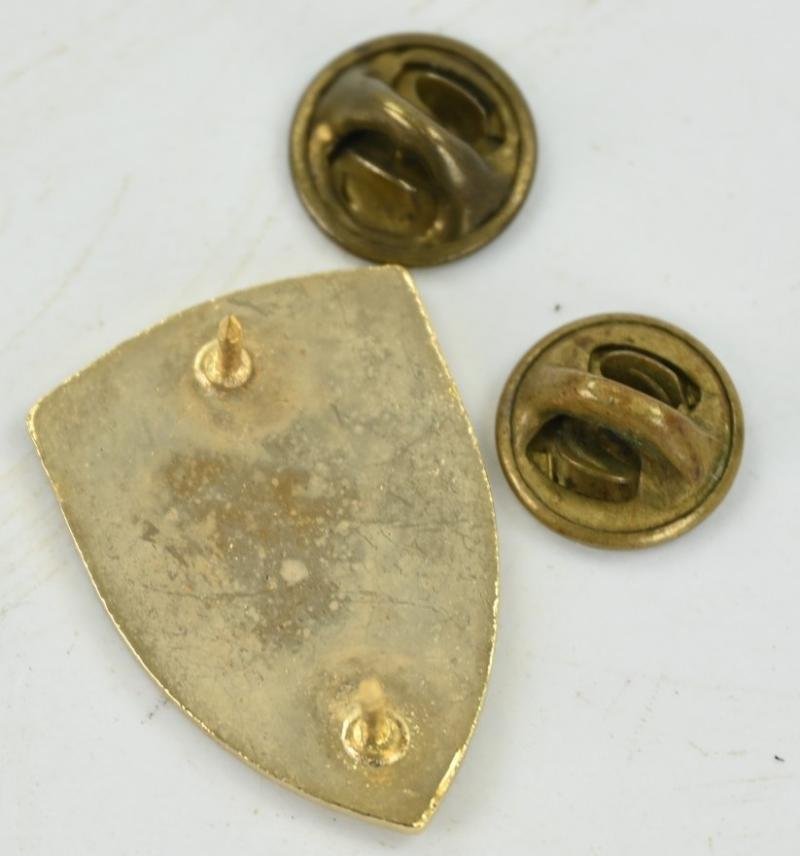 US WW2 Airborne Command DI Unit Crest Pin — image 4