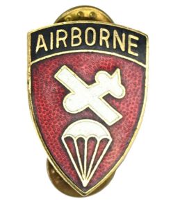 US WW2 Airborne Command DI Unit Crest Pin