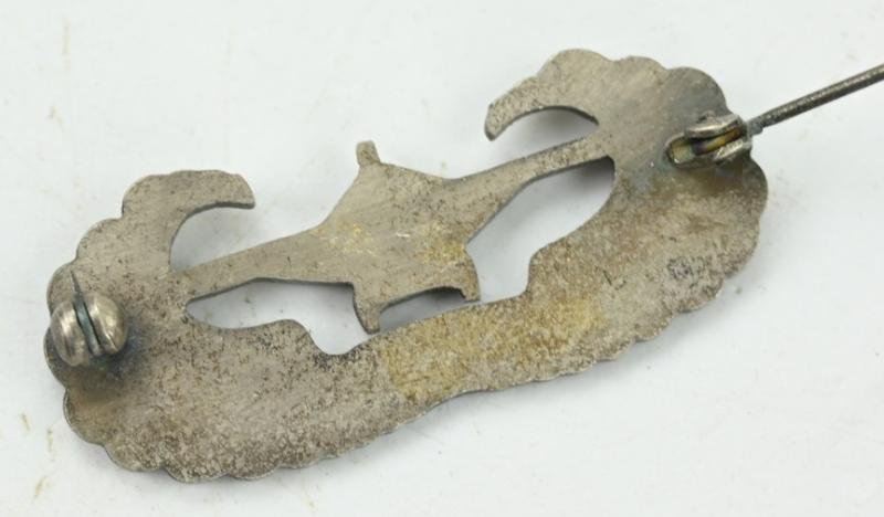 German WW2 Occupation Made Glider Badge 'Flying Doghouse' — image 4