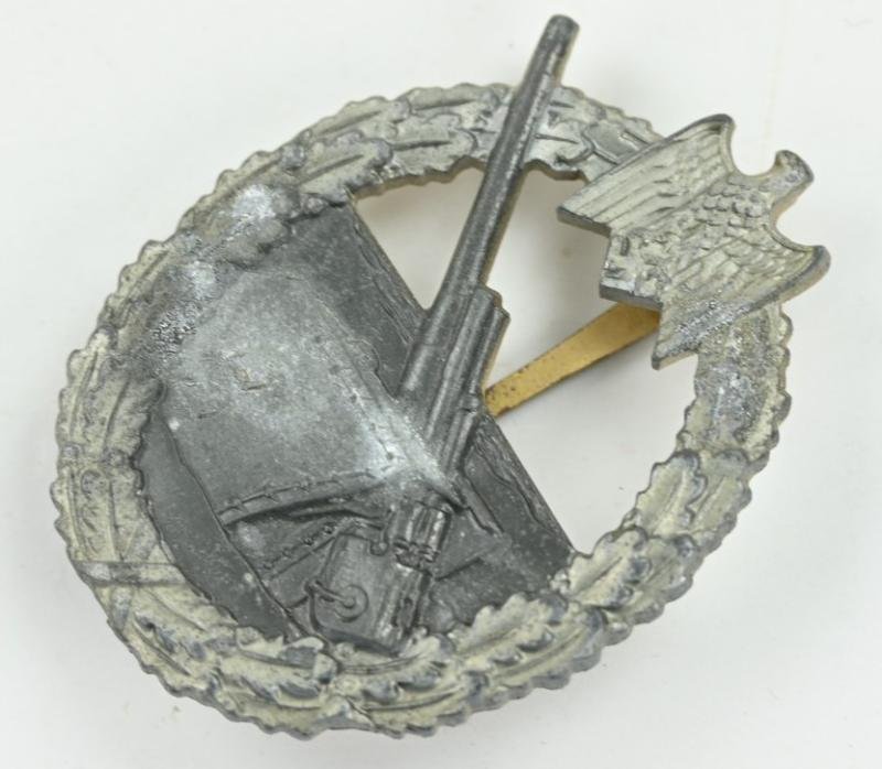 German KM Coastal Artillery War Badge — image 2