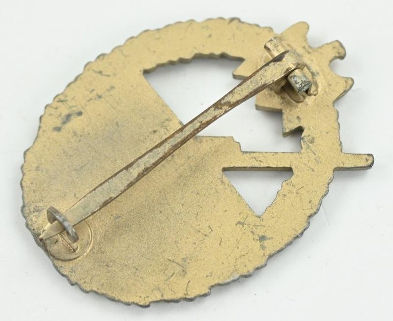 German KM Coastal Artillery War Badge — image 4
