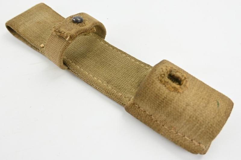 German WH Canvas K98 Bayonet Frog — image 3