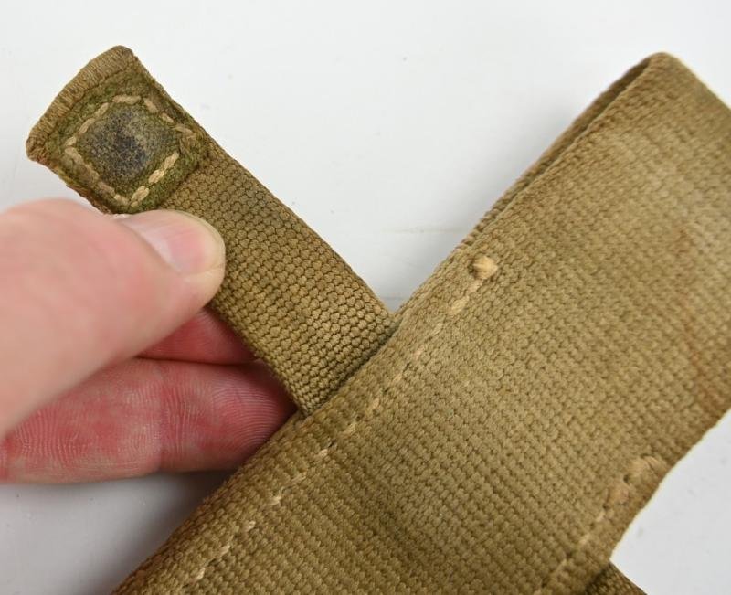 German WH Canvas K98 Bayonet Frog — image 6