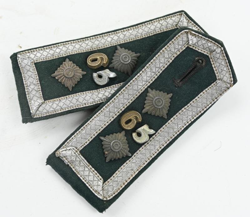 German WH M36 Infantry Shoulderboards I.R. 65 — image 7