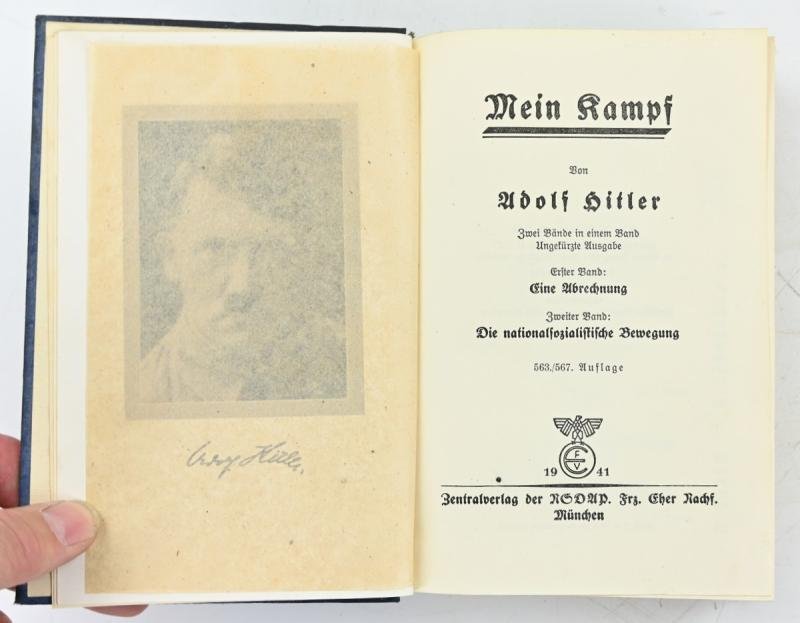 German Adolf Hitler Mein Kampf Book 1941 — image 3
