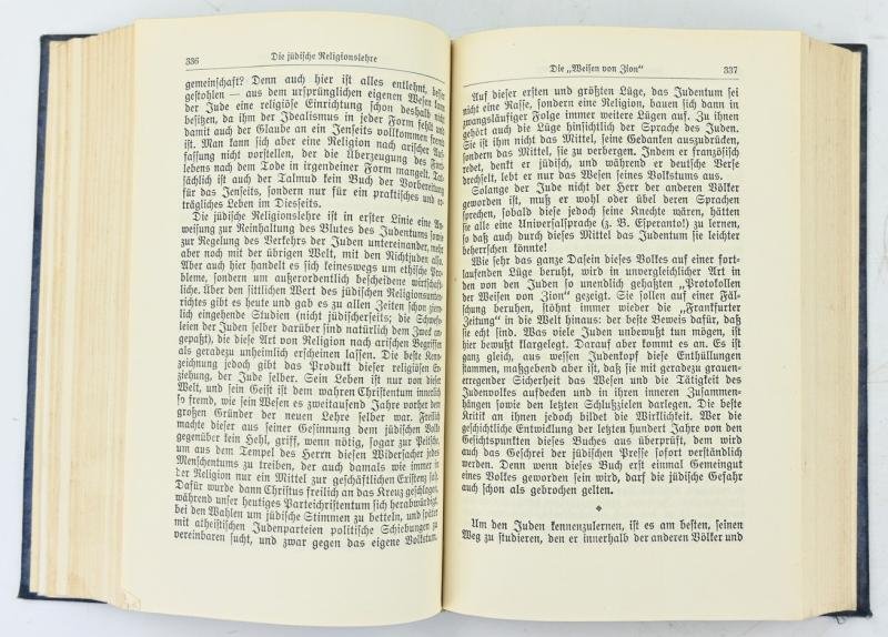 German Adolf Hitler Mein Kampf Book 1941 — image 5