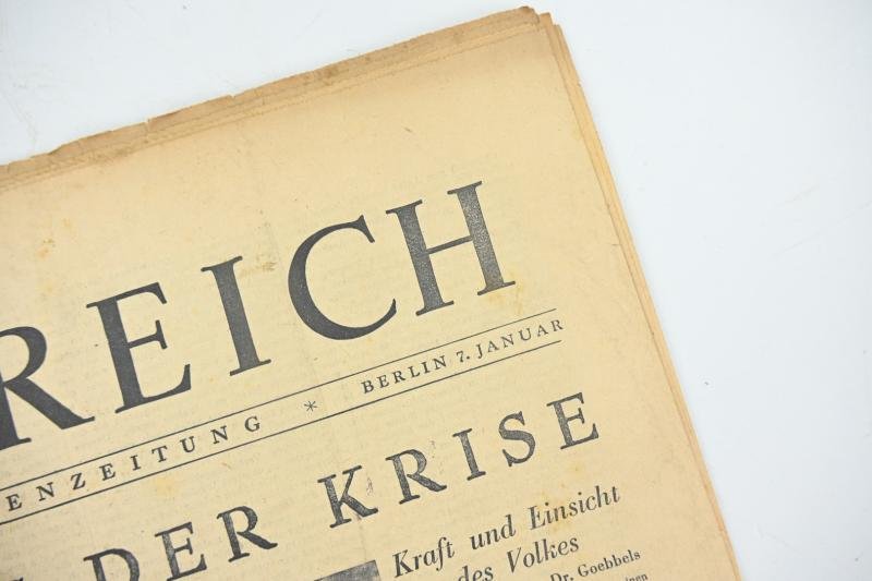 German Newspaper 'Das Reich' 7 January 1945 — image 3