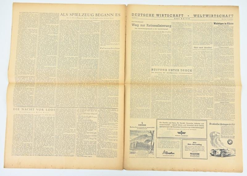 German Newspaper 'Das Reich' 7 January 1945 — image 7