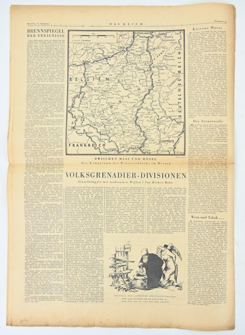 German Newspaper 'Das Reich' 7 January 1945 — image 8