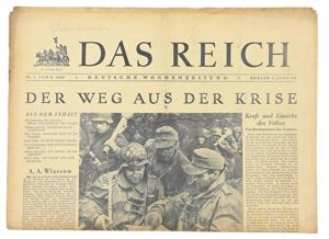 German Newspaper 'Das Reich' 7 January 1945