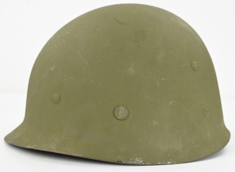 US WW2 M1 Named Combat Helmet — image 13