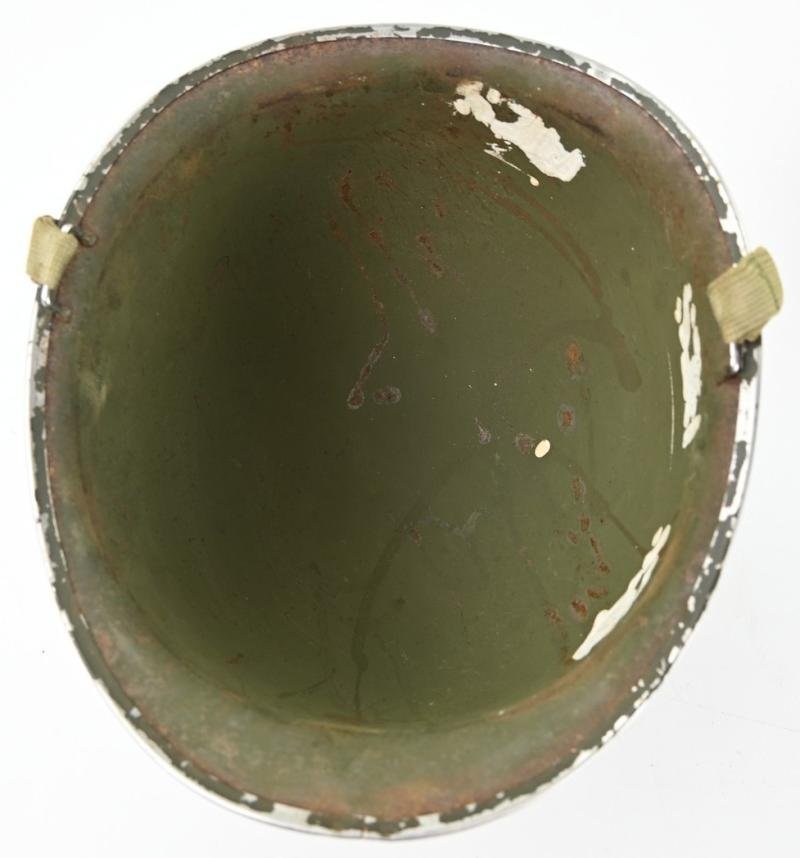 US WW2 M1 Named Combat Helmet — image 18