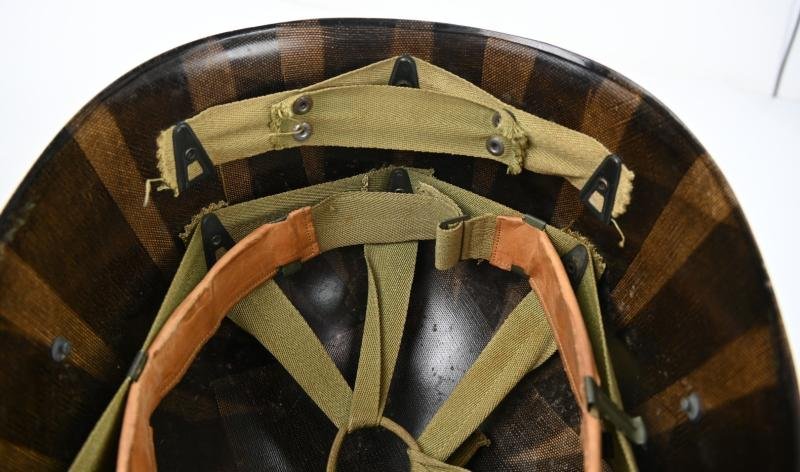 US WW2 M1 Named Combat Helmet — image 8