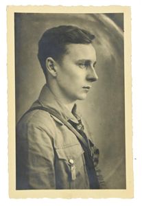 German Hitler Youth Portrait Picture