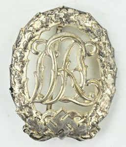German DRL Sports Badge in Silver