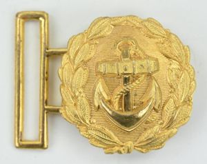 German KM Officer Dagger Belt Buckle