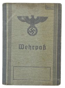 German WH Wehrpass KIA Pioneer Gerhard Winner