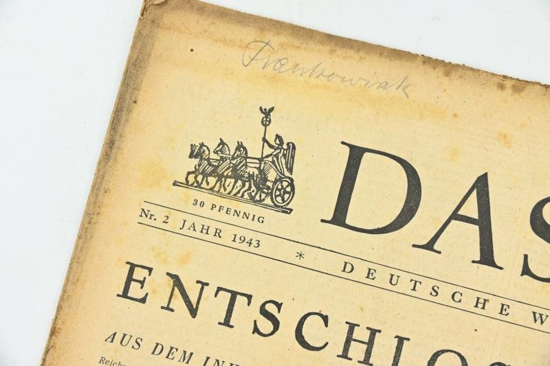 German Newspaper 'Das Reich' 10 January 1943 — image 2
