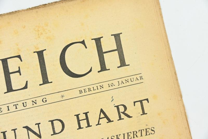 German Newspaper 'Das Reich' 10 January 1943 — image 3