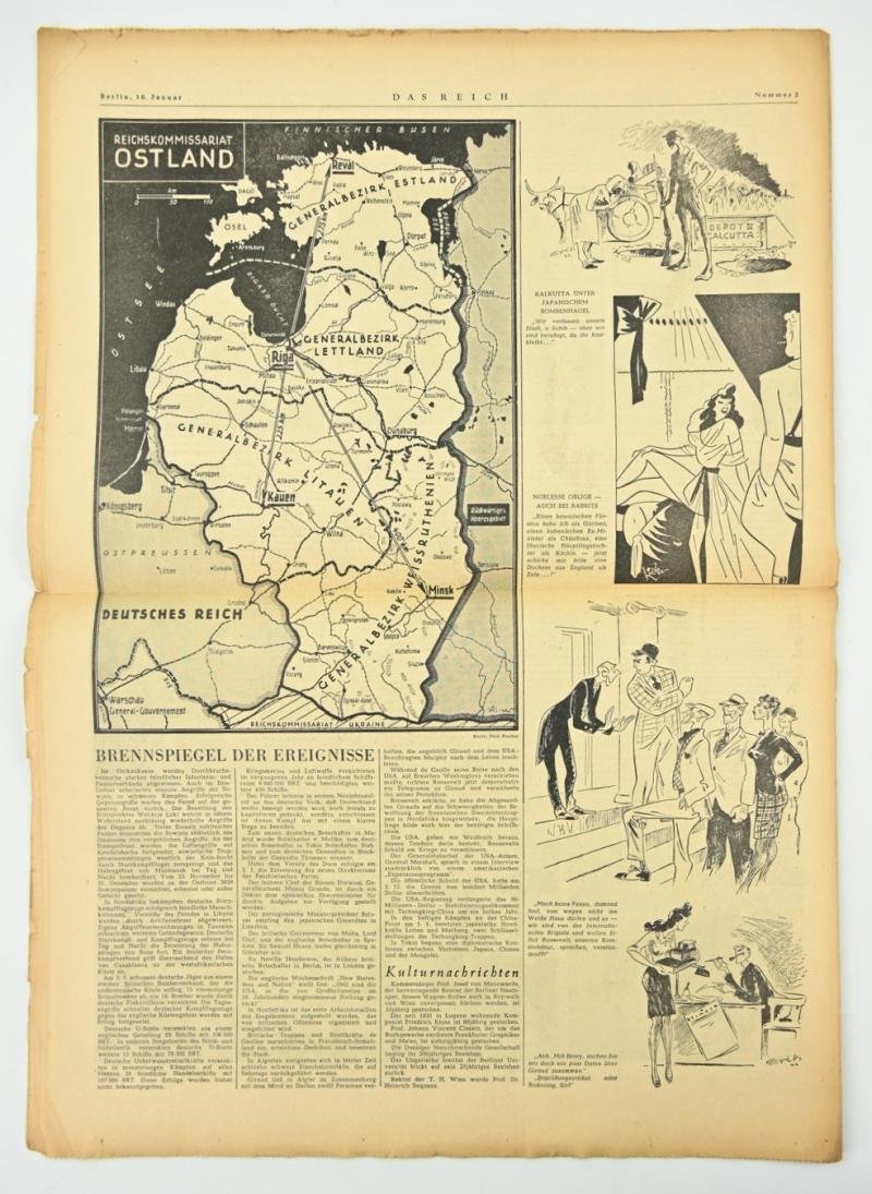 German Newspaper 'Das Reich' 10 January 1943 — image 8